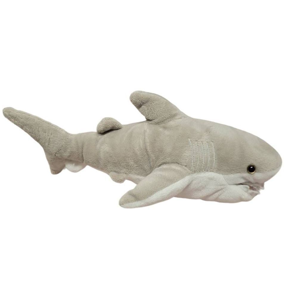 Adventure Planet Plush Animal Den - GREAT WHITE SHARK 12"